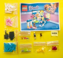 LEGO Friends 41328 Stephanies Schlafzimmer komplett sortiert