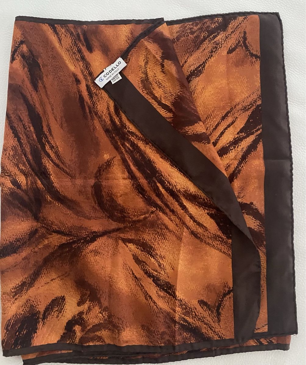 Codello Foulard & Sciarpe: Codello Seiden Schal 🌸 – Usato da Opfikon venduto da Luis144 5