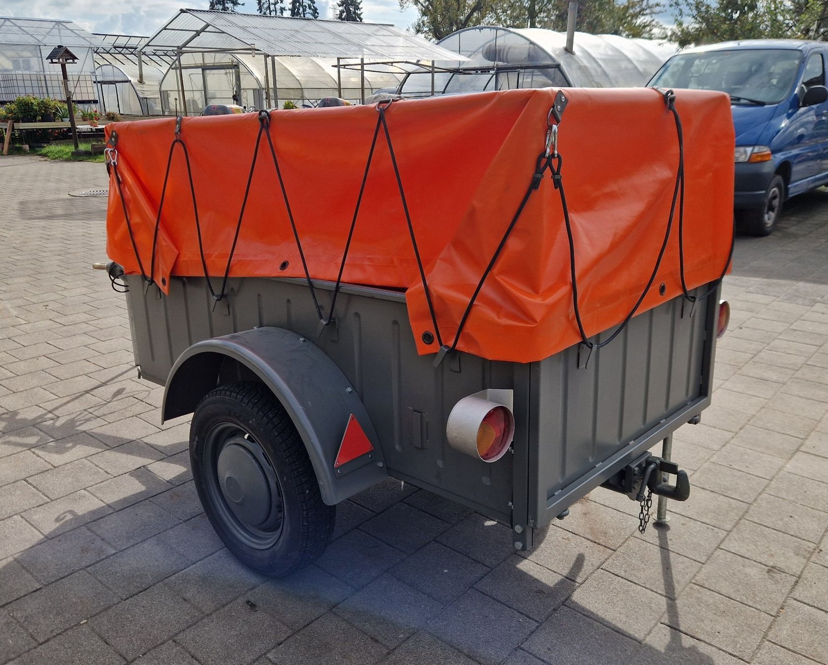 Bzs Anhänger: Zivilschutz Anhänger / Materialanhänger mit Blache – Gebraucht aus Gampelen von Schmidi887 1