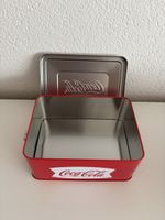 Blechbox Coca-Cola rot Metall 18x13x7 cm mit Deckel