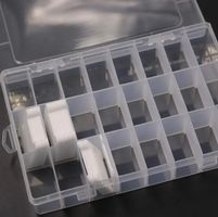 Praktische Aufbewahrungsbox mit 24 Fächern, neu