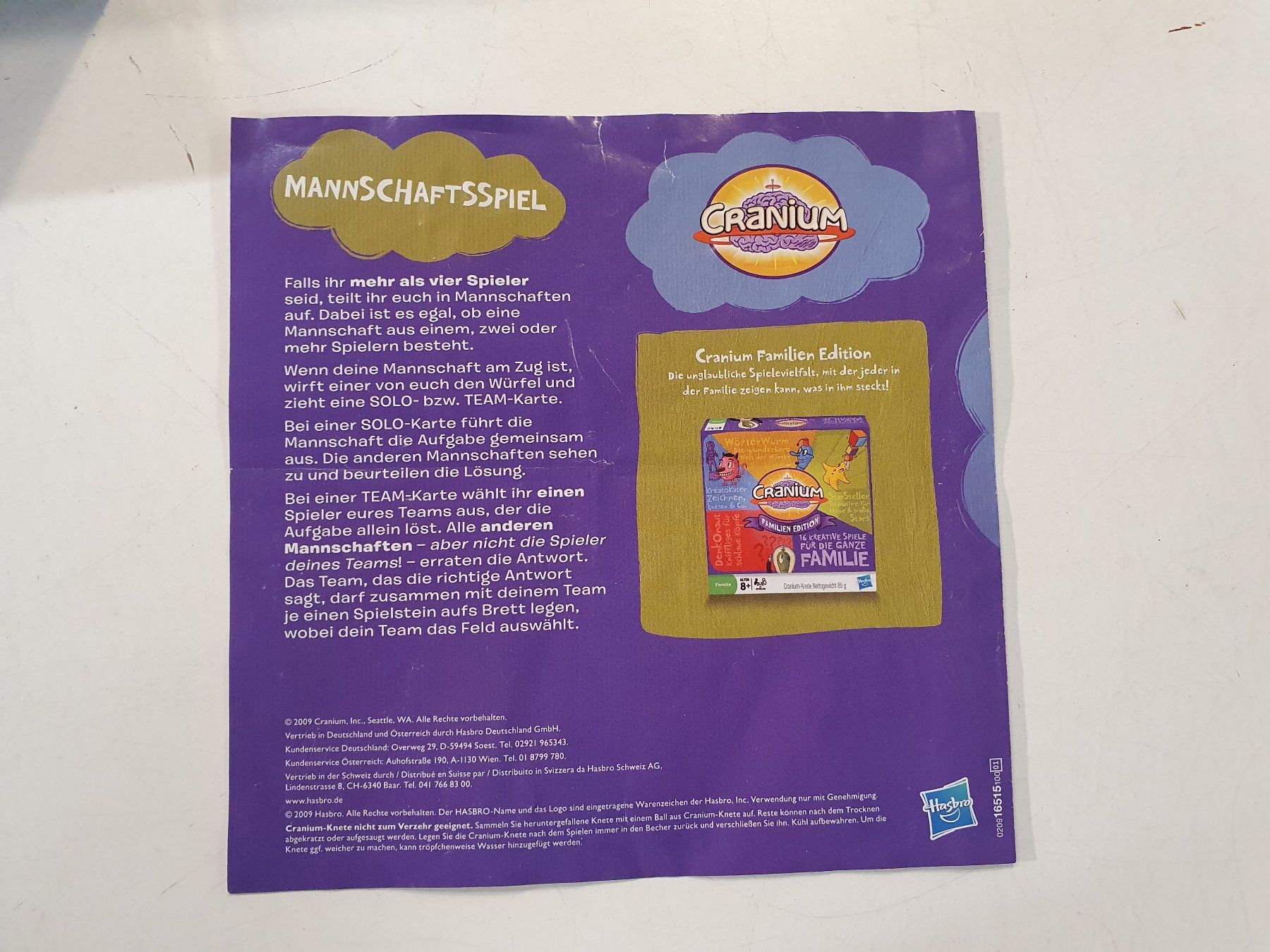 Giochi: Cranium Junior Intelligenzspiel – Usato da Zürich venduto da loosebone 6