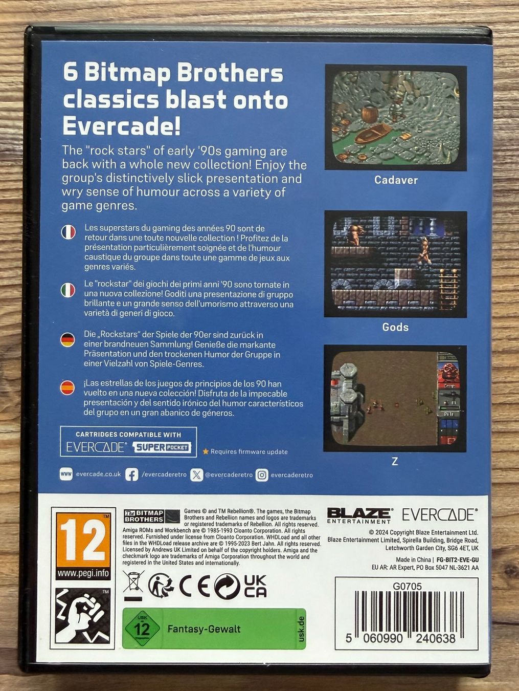 Evercade Giochi: Evercade Bundle: Team17, Bitmap Brothers 1+2, Duke Nukem – Usato da Zürich venduto da Yamirodvd 6