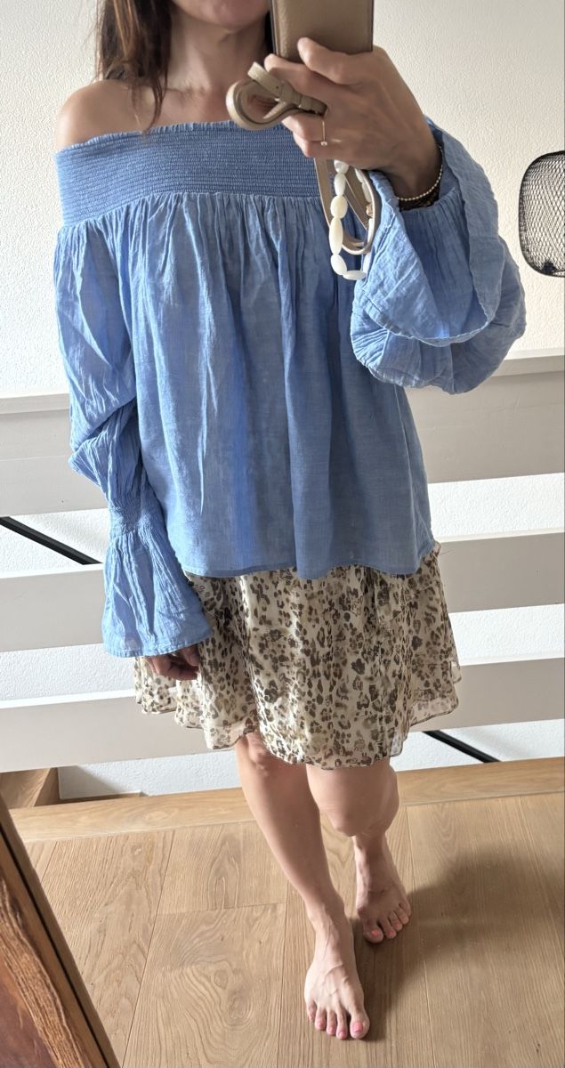 Maje Camicette: Maje Damen Bluse Off-Shoulder Grösse 2 leichte Gebrauchsspur – Usato da Grafenried venduto da Tina_Imhof 1