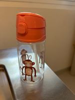 Trinkflasche mit Äffchen