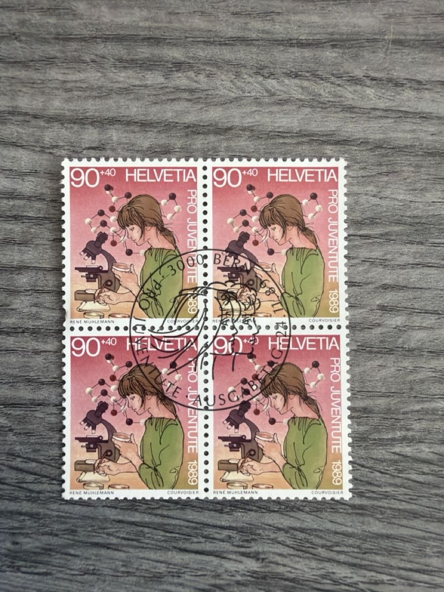 Tutti i francobolli: Briefmarkenblock Pro Juventute 1989 4er Block – Nuovo (secondo la descrizione) da Tafers venduto da nicole.ts