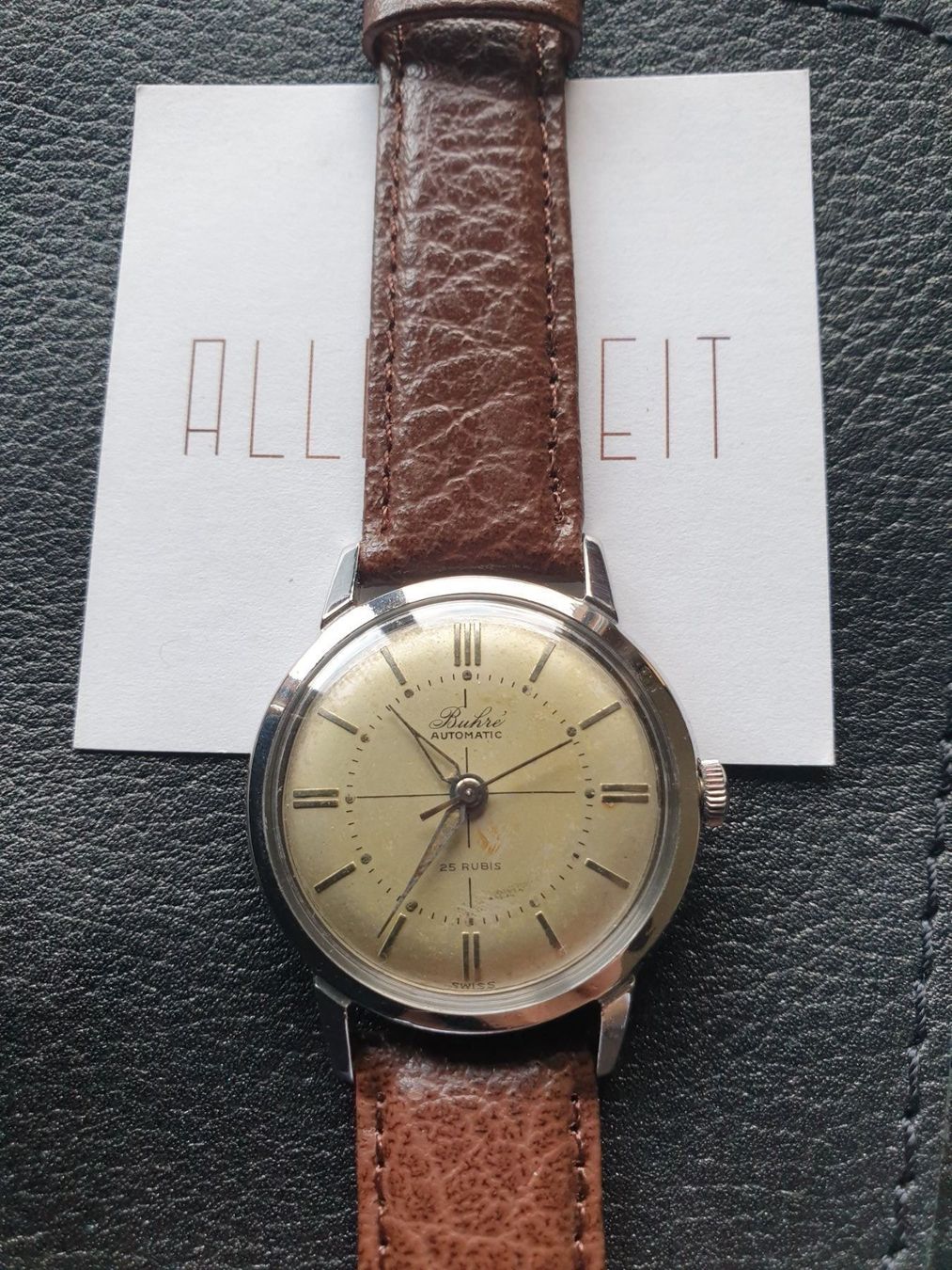 Orologi: Buhre Automatic 25 Rubis AZ073 – Usato da Uster venduto da Allezeit 1