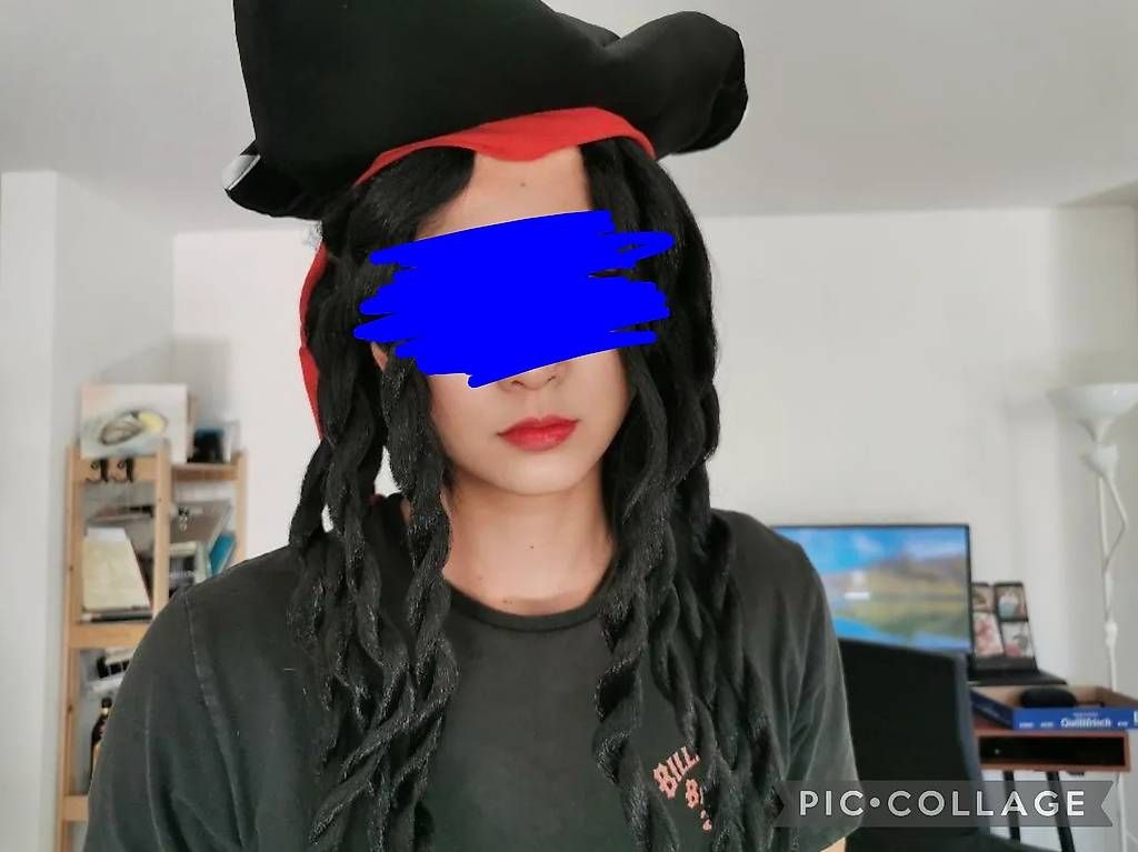 Kostüme: Pirate hut Set mit Haar und Bart Halloween Kostüm  – Gebraucht aus Zürich von ste_hv76 3