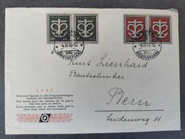 CH - W19 und W20 auf Brief