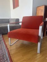 Fauteuil BoConcept couleur brique