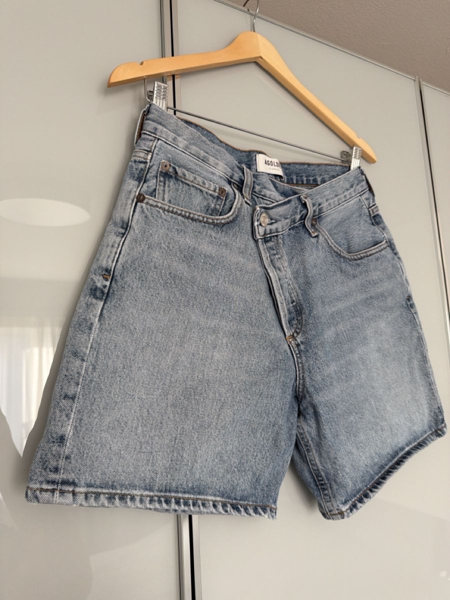 Agolde Jeans: AGOLDE Crisscross denim shorts – Usato da Dübendorf venduto da MariaS. 1