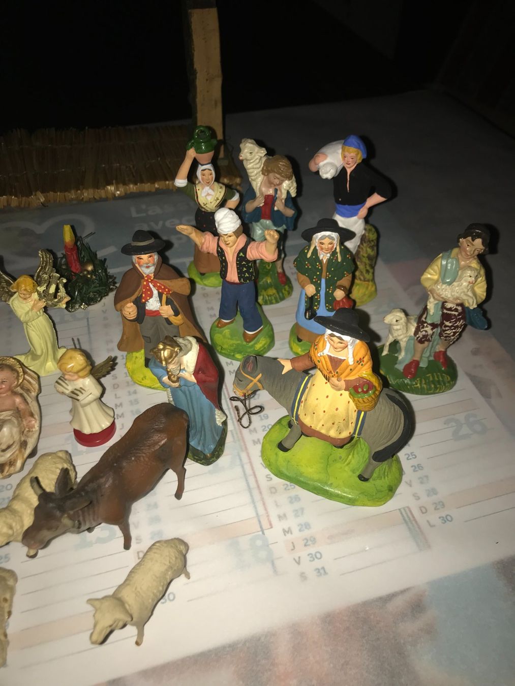 Toutes les décorations: Crèche "Noël" – D'occasion à PLAN-LES-OUATES par DUMONTBE 3