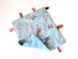 Knistertuch für Babys Geburtsgeschenk Schmetterlinge neu