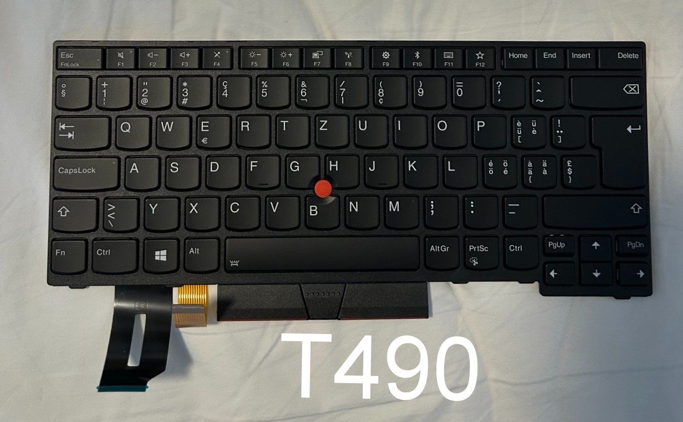 Lenovo Tastiere: Keyboard T490 – Nuovo (secondo la descrizione) da Rüti - ZH venduto da Elturco31