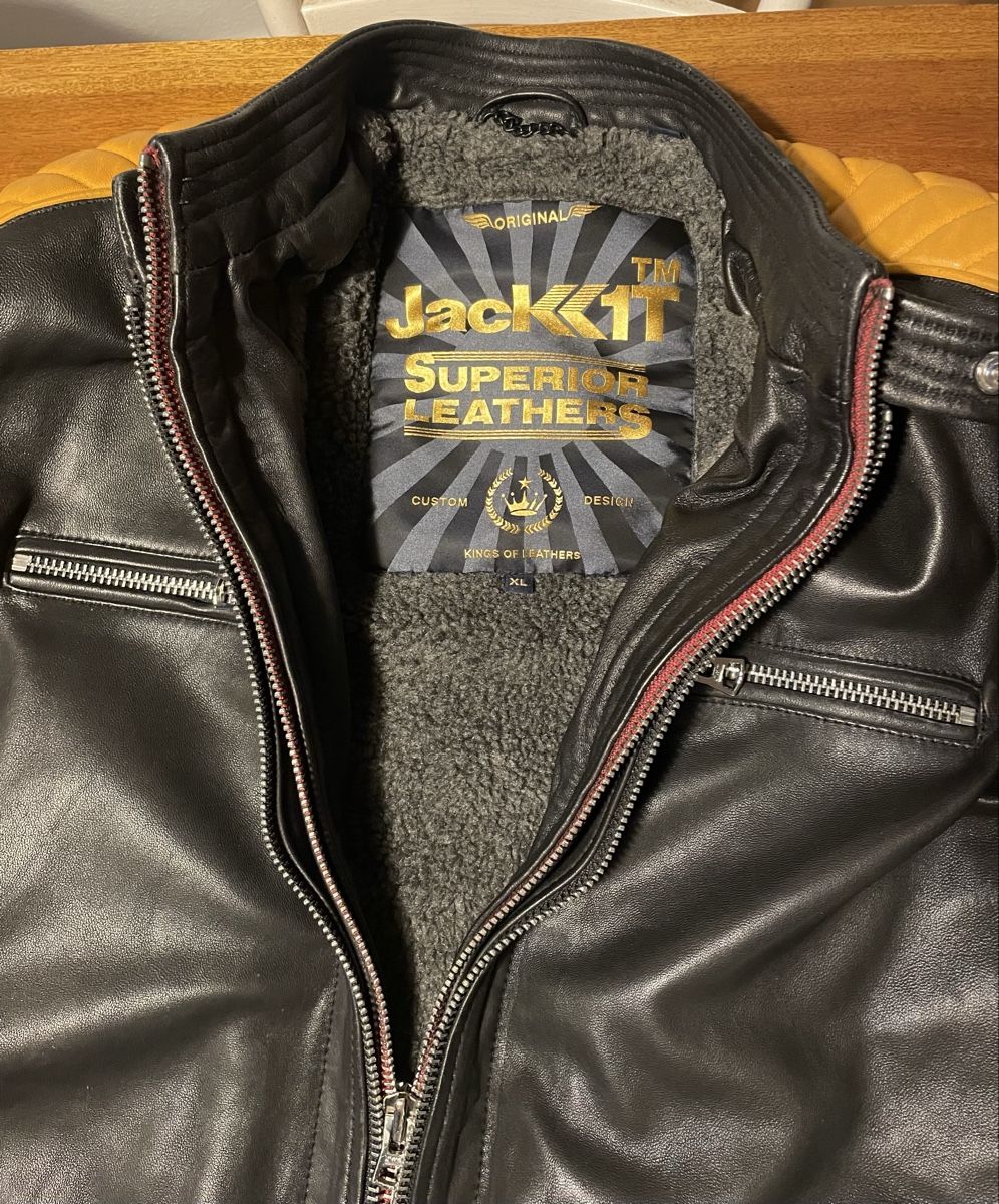 Giacche: JACK1T Superior Leathers Lederjacke, XL – Nuovo (secondo la descrizione) da Bern venduto da AnnaS13 1