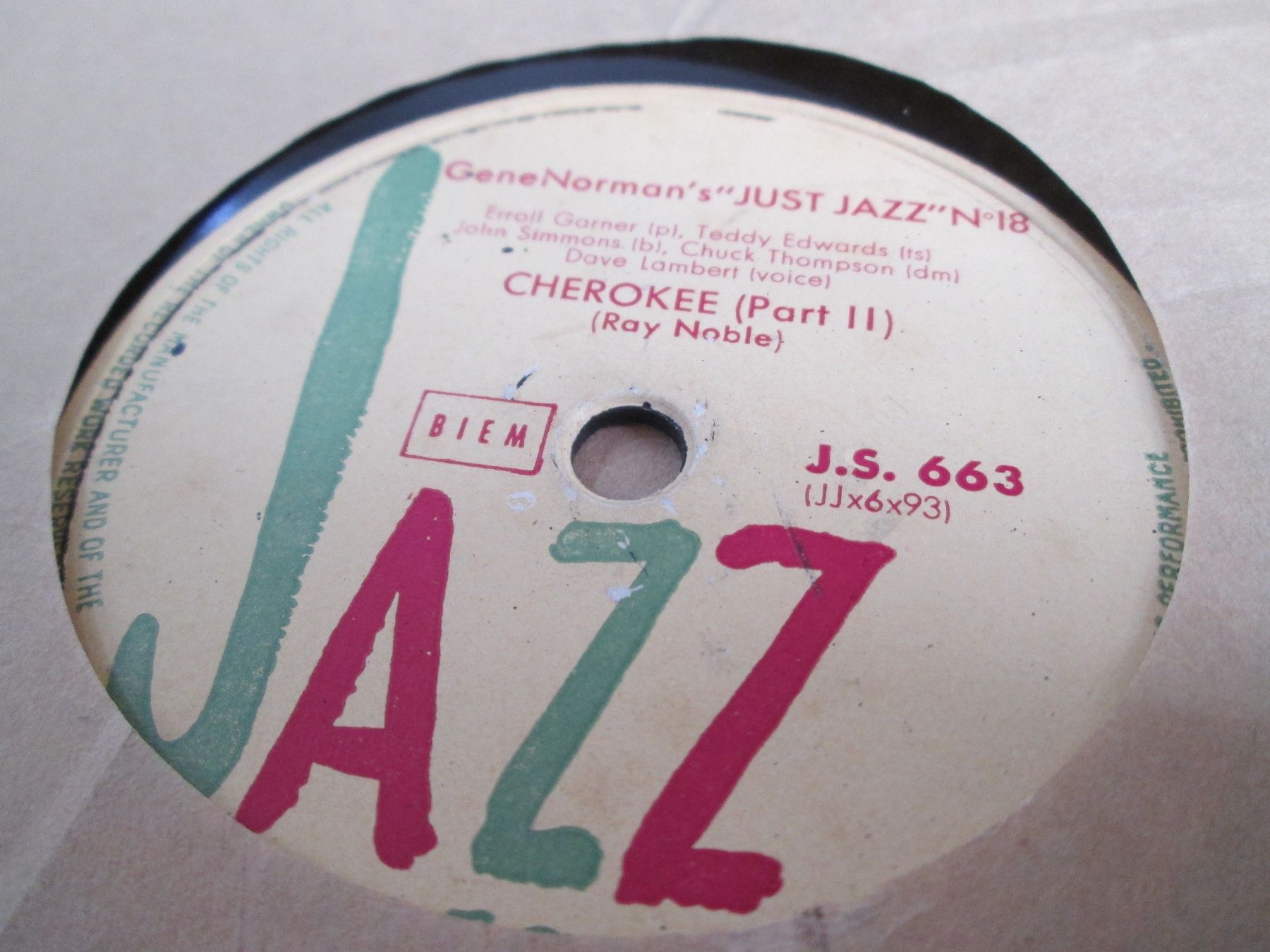 Schallplatten: DISQUES 78 ZOURS – Gebraucht aus Lausanne von Leag 5