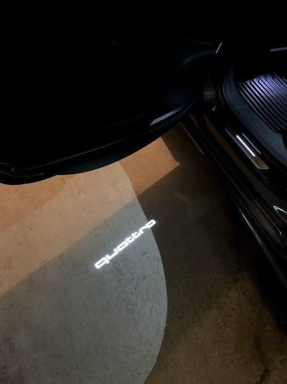 Audi Ringe Türbeleuchtung - Turbeleuchtung