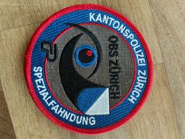 original Badge SKantonspolizei Zurich Spezialfahndung