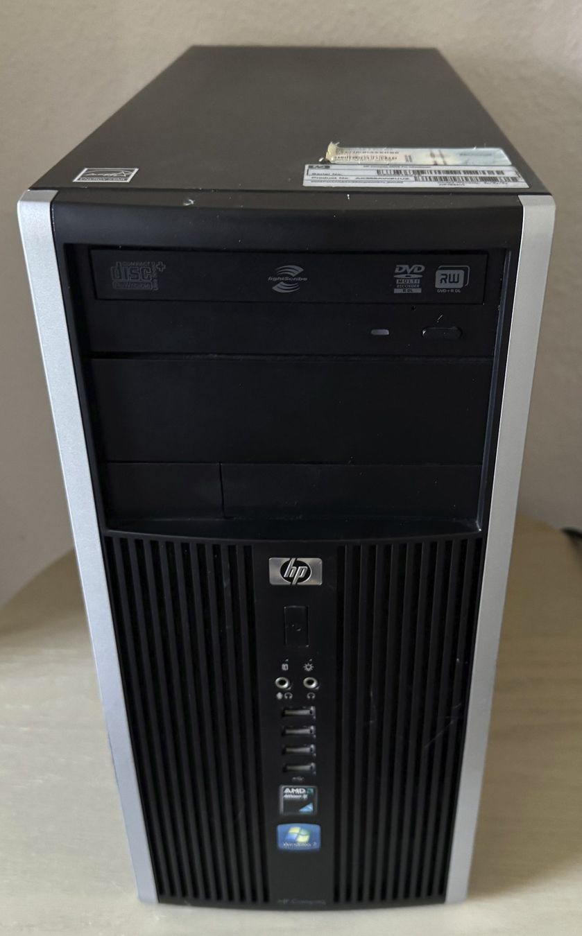 HP 6005 Pro MT, Athlon II,4GB, 250GB,DVD-RW,Radeon HD 4200 (Gebraucht ...