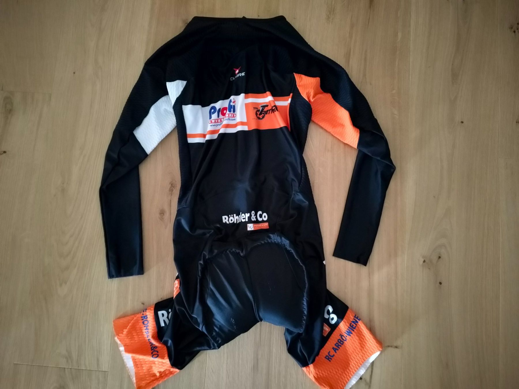 Canottiere & Pantaloni: Cuore Team Zeitfahranzug Skinsuit Rennanzug – Usato da Triesen venduto da biketunerle 3