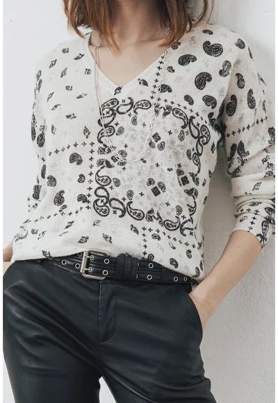 IKKS Maglioni & Felpe: Pull IKKS motif paisley, taille M-L – Usato da Morges venduto da sandy069 5