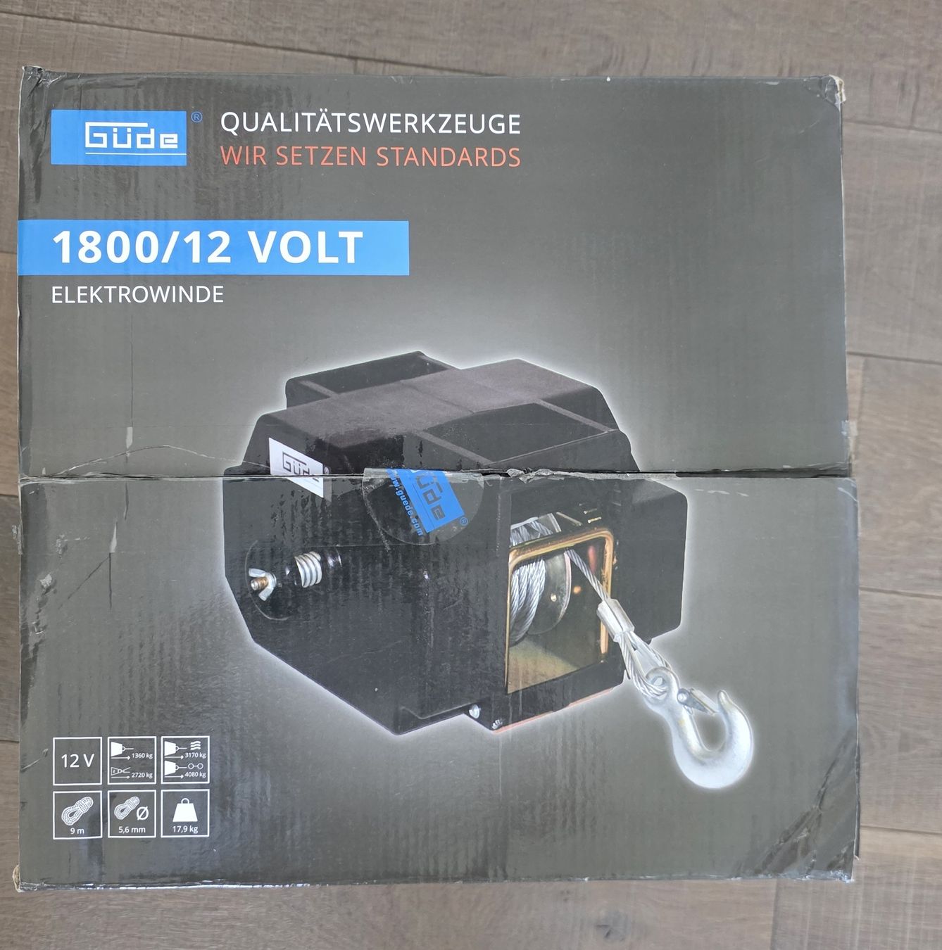 Altro per stoccaggio & trasporto: Güde 1800/12 Volt Elektrowinde gebraucht – Usato da Zürich venduto da Dschloesser