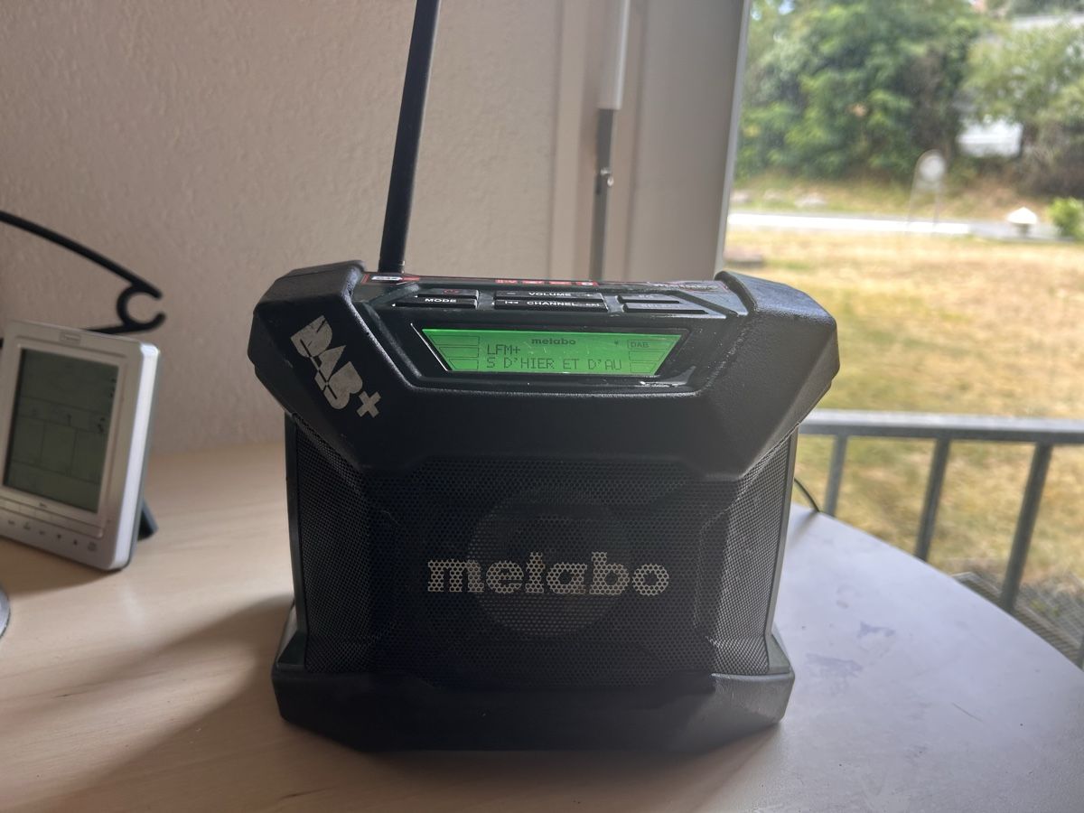Metabo Radios: Radio de chantier DAB+ – Gebraucht aus Neuchâtel von zib_lzs8