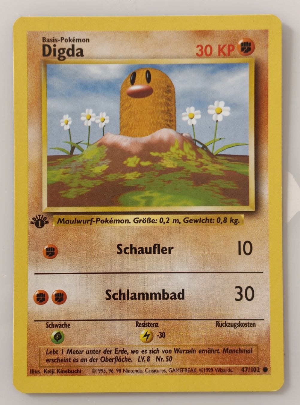 Pokémon Carte collezionabili: Pokemon, Diglett, Base Set, 47/102, 1st Edition – Usato da Oberentfelden venduto da SimpleTap