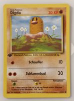 Pokemon, Diglett, Base Set, 47/102, 1st Edition
