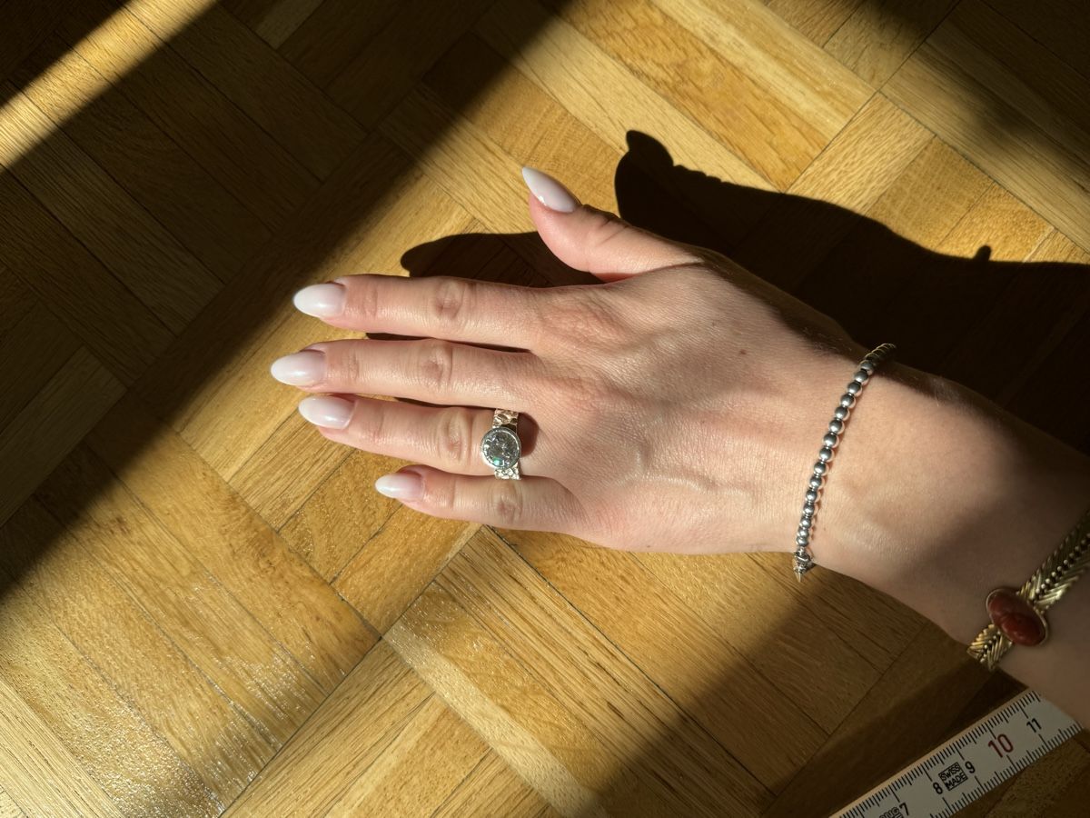 Anelli: Silber Fingerring schlicht & pömpös – Nuovo (secondo la descrizione) da Zürich venduto da tamy.b 2