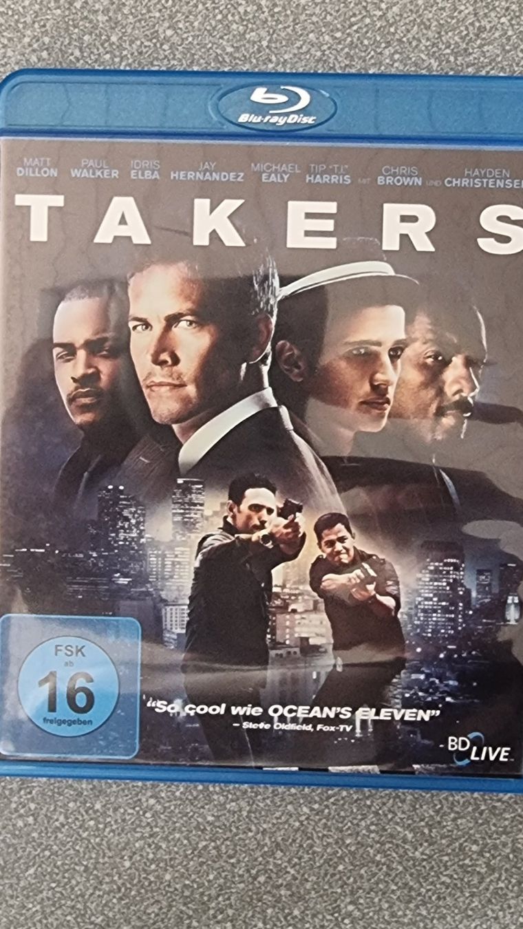 Tutti i DVDs: Blu Ray - Takers / Matt Dillon – Usato da Oetwil am See venduto da fineli2