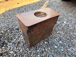 Wasserschiff aus Kupfer