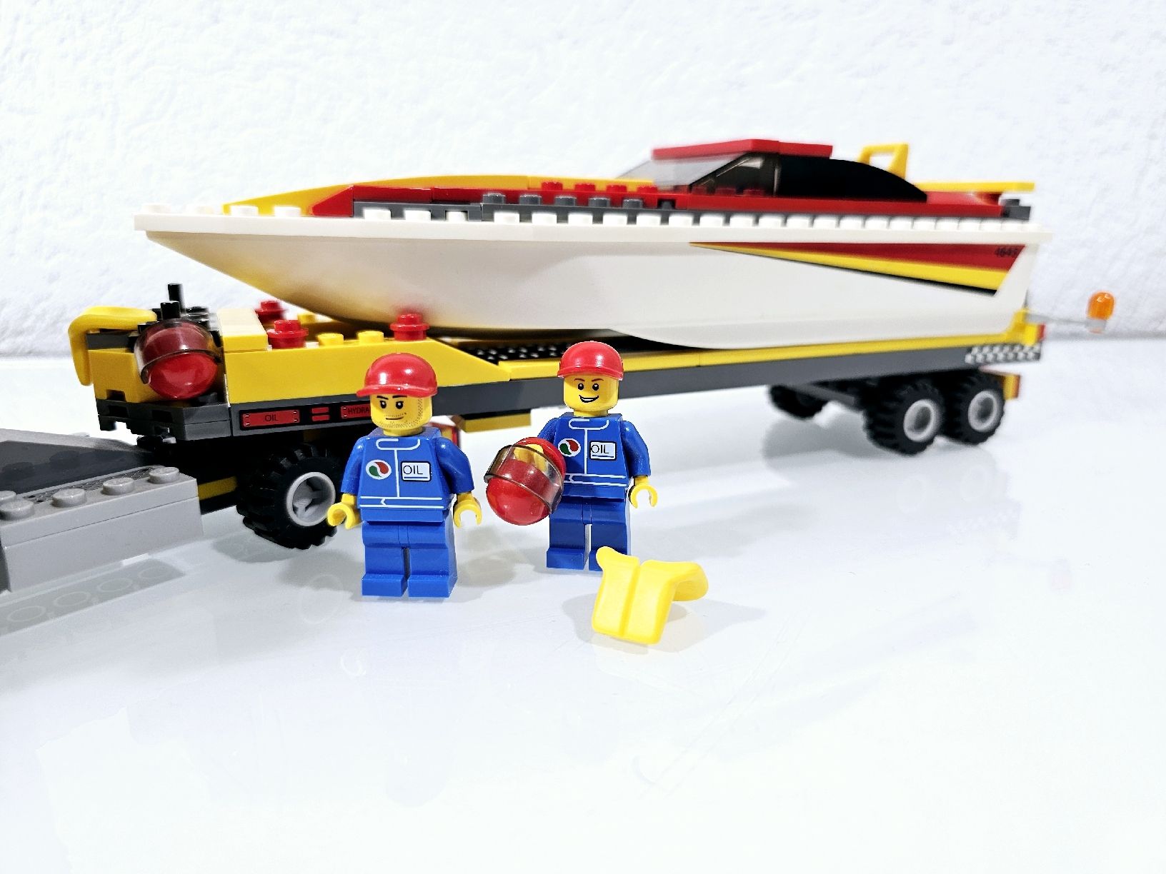 Lego Kit di costruzioni: LEGO CITY 4643 LKW MIT POWERBOOT – Usato da Turbenthal venduto da Ddanuh 4