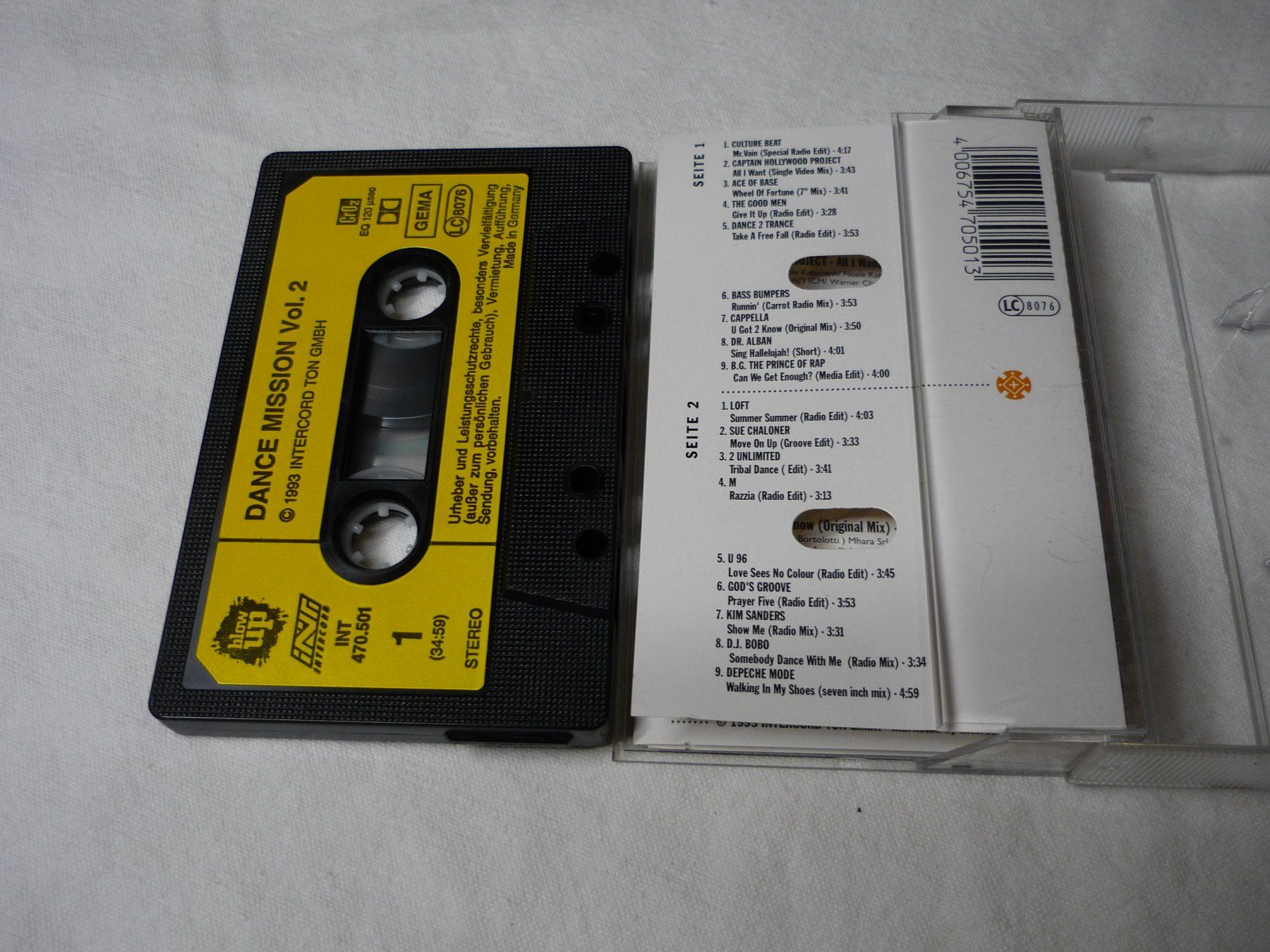 Musicassette: Rare MC Kassette - Dance Mission 2 -  80er Pop – Usato da Beringen venduto da Flatretriever 2