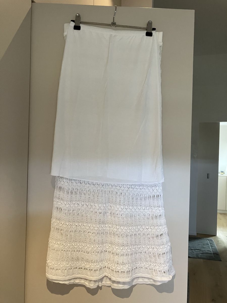Falconeri Lotti di vestiti: Falconeri - ensemble top et jupe en maille blanche – Usato da Vich venduto da SophieCo 5