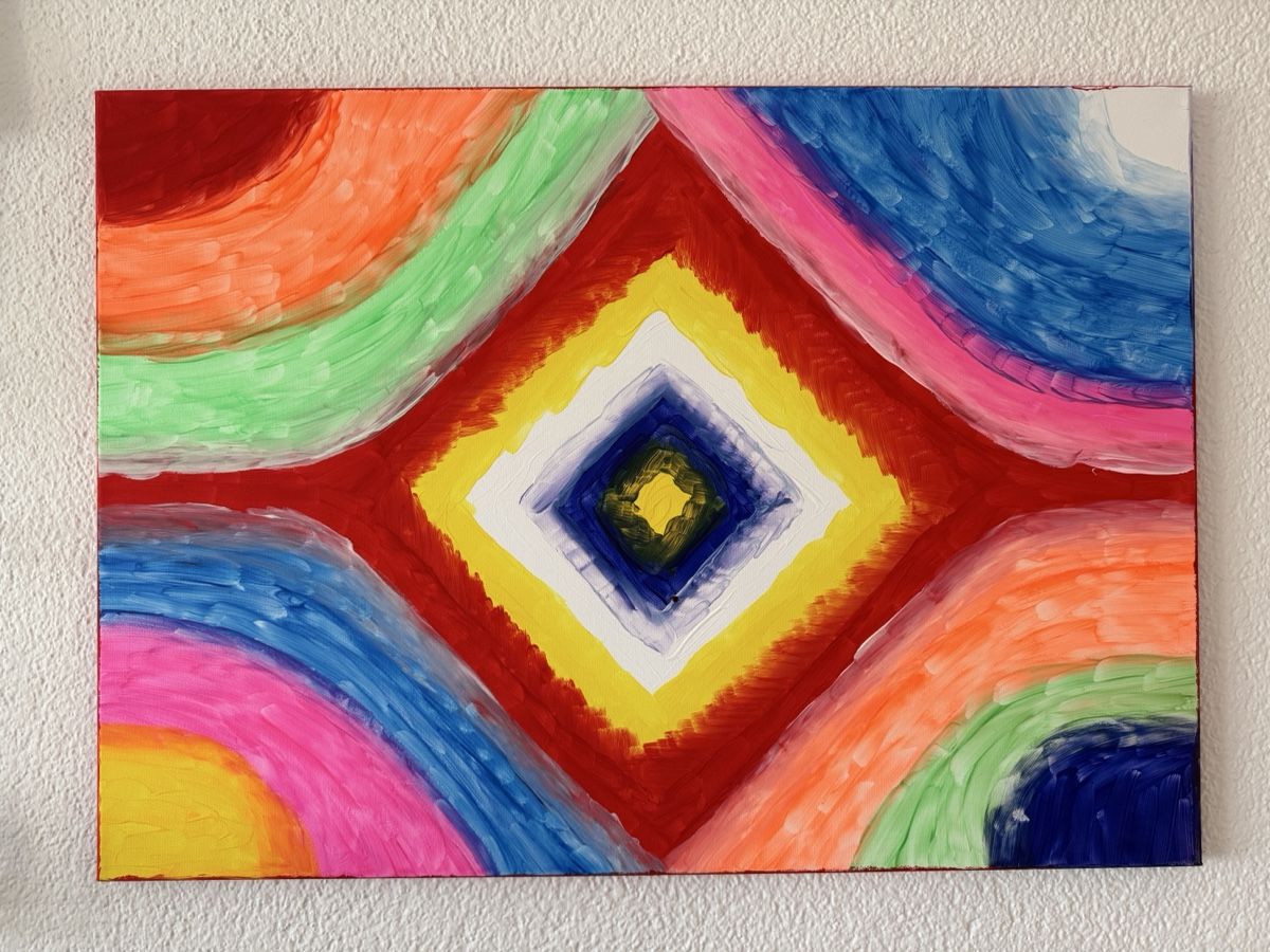Dipinti: Originales Gemälde, abstrakt, handgemalt, ein Unikat! – Nuovo (secondo la descrizione) da Schenkon venduto da Stefanw2