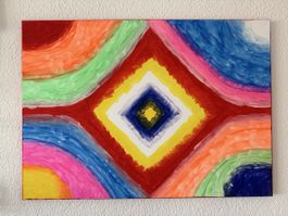 Originales Gemälde, abstrakt, handgemalt, ein Unikat!
