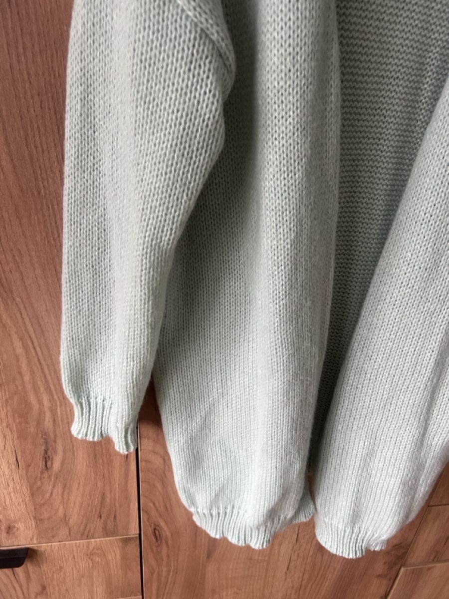 Giacche: Hellgrüne Strickjacke, Gr. XL – Usato da Seon venduto da Sunny-Schmuck78 1