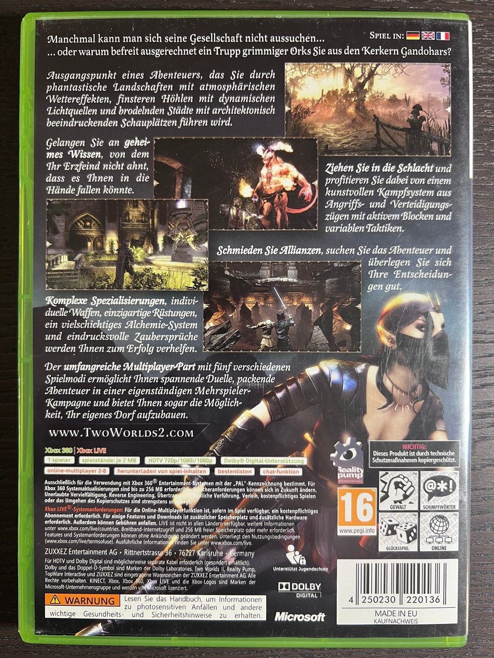 Microsoft Spiele: Two Worlds 2 – Gebraucht aus Zürich von GameFreunde 1