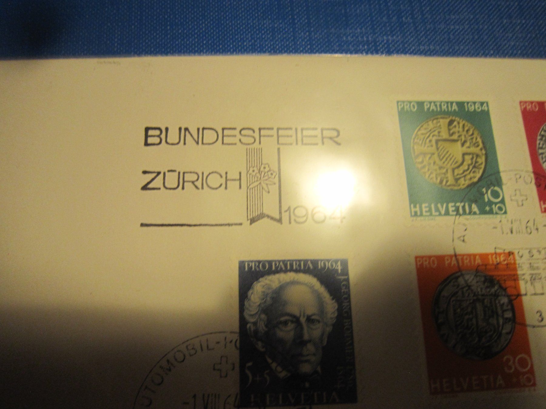 Tutti i francobolli: PP 1964 FDC und Bundesfeier – Usato da Gordola venduto da Polentaefung 2