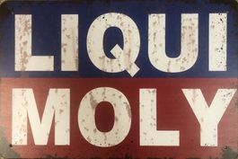 Liqui Moly Blechschild Sign Metallschild Motorenöl F1 DTM
