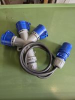 Walther CEE Verteiler 16A 230V 3-fach mit Kabel gebraucht