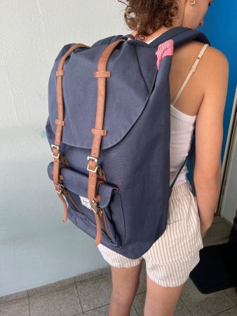 Originaler dunkelblauer Herschel Rucksack