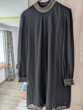 Kleid Schwarz Marke Bodyfit, Grösse 42 