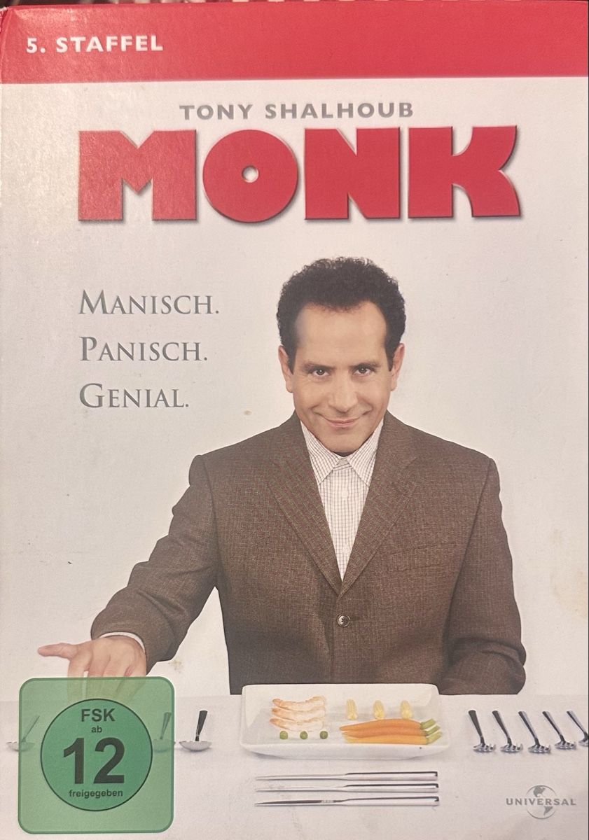 Alle DVDs: Monk 5. Staffel DVD Box Set Deutsch Englisch – Gebraucht aus Malters von Gustov