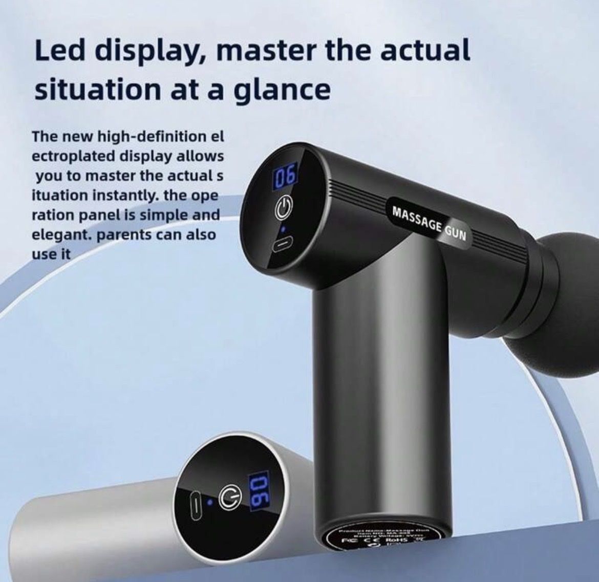Appareils de massage: Mini Massage Gun – Neuf avec emballage d'origine à Emmenbrücke par ShopDirect 1