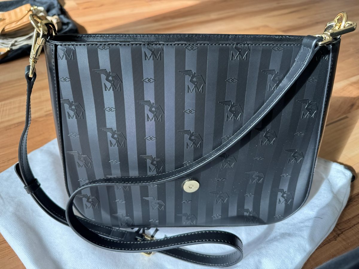 Maison Mollerus Taschen für Damen: Mollerus Umhängetasche Schwarz Leder – Gebraucht aus Killwangen von baffi06 8