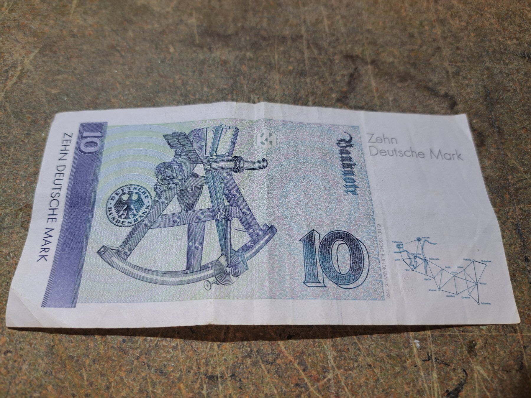 Banconote: 10 deutsche Mark – Usato da Sarmenstorf venduto da veivel67 1