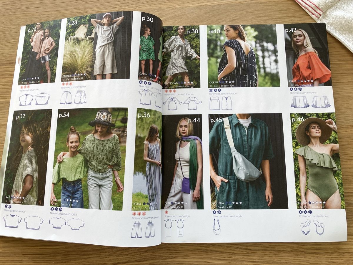 Cartamodelli: Fibre Mood, Ausgabe Nr.24, Juli 2023 – Nuovo (secondo la descrizione) da Oberlunkhofen venduto da Nuemmiis 3