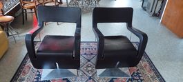 Original MG Bross Leather Chairs Porsche Design
